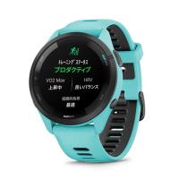 フォアランナー265 ミュージック 日本語正規版 アクア #010-02810-42 Forerunner 265 Music WiFi GPS JPN Aqua GARMIN 新品 未使用 | ビューティーファイブauc