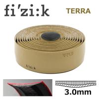 フィジーク Terra マイクロテックス ボンドカッシュ タッキー 3mm厚 ブラウン 自転車 バーテープ | Be.BIKE