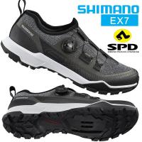 シマノ EX7 SH-EX700 ブラック SPD シューズ ビンディングシューズ 自転車 SHIMANO オフロードツーリングシューズ MTBシューズ SPDペダル対応 　 　 | Be.BIKE