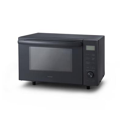 アイリスオーヤマ　オーブンレンジ　MO-Ｆ1805 2021年製　ブラック　取説 アイリスオーヤマ オーブンレンジ MO-F1805 2021年製 ブラック 取説