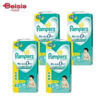 P&amp;G パンパース さらさらケア テープ Mサイズ オムツ 6-11kg(62枚入)×4個 | ベイシア ヤフーショップ