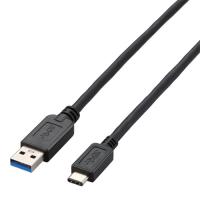 エレコム USBケーブル Type C   USB A to USB C   15W 1m USB3.1 ブラック USB3-AC10BK | Bサプライズ