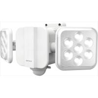 ムサシ RITEX フリーアーム式 LED 高機能 センサーライト 5W×2灯 ソーラー式 S−220L ホワイト | Bサプライズ