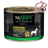 成犬用 ドッグフード NUTRIPE PURE ニュートライプ ピュア チキン＆グリーントライプ  185g×24個 | bellashopヤフー店