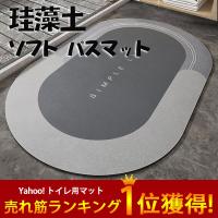 バスマット 速乾 珪藻土バスマット ソフト アスベスト検査済 新生活 足拭き 珪藻土マット 柔らか 洗える おすすめ トイレマット お風呂マット 吸水 抗菌 40x60