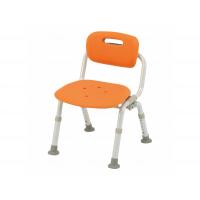 介護用 風呂椅子 介護用品 お風呂 介護椅子 シャワーチェア ［ユクリア］ コンパクト おりたたみN オレンジ | ベルクレール