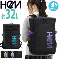 HeM ヘム リュック マーティー ボックス型 Lサイズ 大容量 デイパック リュックサック レディース メンズ バックパック バッグ 通学 | バッグ&リュックの通販Bellezza