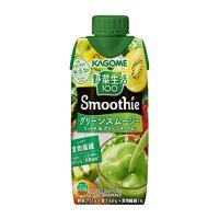 カゴメ 野菜生活100 Smoothie グリーンスムージー ゴールド&amp;グリーンキウイMix 330ml×12本 | BELL TREE SHOP