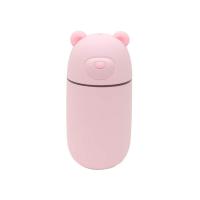 USBポート付きクマ型ミニ加湿器「URUKUMASAN(うるくまさん)」 ピンク | BellWing