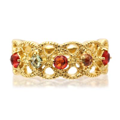 18k リング（ファッション）（石の素材：サファイア）のおすすめ人気  