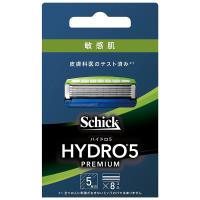 シック ハイドロ5 プレミアム 敏感肌用 替刃 (8コ入) スキンガード付 5枚刃 メール便送料無料 | くすりの勉強堂 アネックス