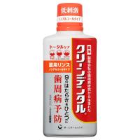 クリーンデンタル薬用リンス トータルケア ノンアルコールタイプ 450ml | くすりの勉強堂 アネックス