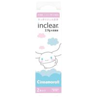 膣洗浄器 inclear インクリア 増量タイプ シナモロール 2.9g×2本入 メール便送料無料 | くすりの勉強堂 アネックス