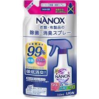 トップ ナノックス 衣類・布製品の除菌・消臭スプレー つめかえ用 320ｍL | くすりの勉強堂 アネックス