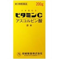 【第3類医薬品】 イワキ アスコルビン酸 ビタミンＣ原末 200g | くすりの勉強堂 アネックス