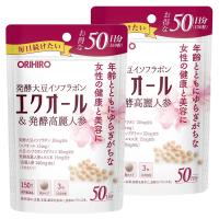 オリヒロ エクオール＆発酵高麗人参 徳用 150粒×2個セット メール便送料無料 | くすりの勉強堂