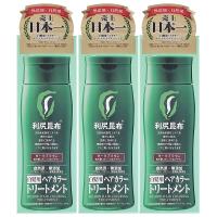 利尻ヘアカラートリートメント ダークブラウン 200g×3個セット | くすりの勉強堂