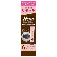 テンスターヘナ リタッチカラー トリートメント ダークブラウン 65g | くすりの勉強堂