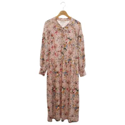 新品　タグ付き　スーパービューティー　花柄　チュニック　ワンピ スーパービューティー（ワンピース、チュニック