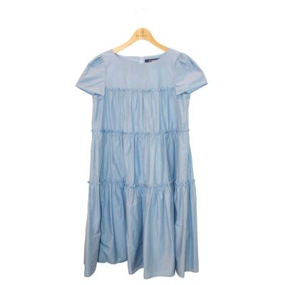 【M's GRACY】新品未使用品 チュニック ブルー系 L エムズグレイシー（ワンピース）｜ワンピース、チュニック
