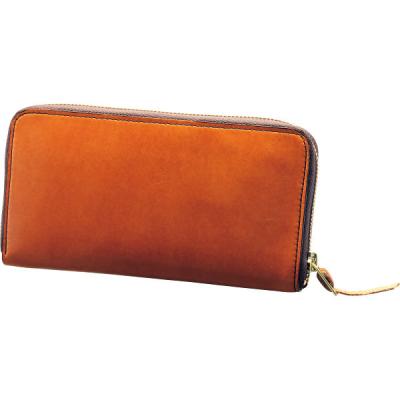 手塗りオイルレザー ラウンド長財布 8167-06 ブラウン(代引不可)【送料無料】 手塗りオイルレザー 長財布のおすすめ人気商品一覧 通販 - Yahoo