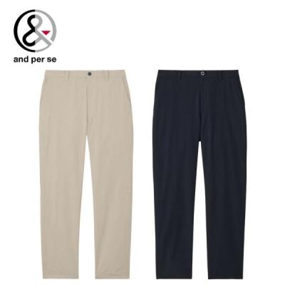 and per se ベージュパンツ ウエストゴム ベージュパンツ メンズ（and per se／ゴルフ メンズパンツ）｜メンズ