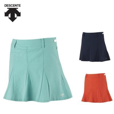 DESCENTE ゴルフ スカート（色：ネイビー系）｜レディースウエア
