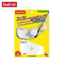 セール LiTE ライト Golf it! ゴルフイット ゴルフ トレーニング用具 ショットマーク アイアン用 G-96 貼るだけ 簡単シール スイング練習 練習用品 | ベスポ