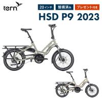 特価 店頭受取のみ Tern HSD P9 折りたたみ自転車 ターン 2023年モデル 20インチ 9段変速 ラック プレゼント付 整備点検済 CBCP対象 | ベスポ