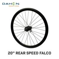 DAHON ダホン 自転車 パーツ ホイール 20インチ 20" REAR SPEED FALCO (451) 28H ブラック Clinch D10 Visc EVO Dash Altena 純正品 ?5-0914222826 送料無料 | ベスポ