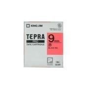 カラーラベルテープ 「テプラPRO」(赤テープ／黒文字／  9MM幅) SC9R | ベスト電器Yahoo!店