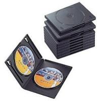 ケース エレコム CD DVD CCD-DVD06BK DVDトールケース(2枚収納×10枚セット・ブラック) | ベスト電器Yahoo!店