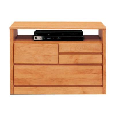 サンコウ AVチェスト 「ティアラIII」 80-2AV 幅80×奥行45×高さ60.5cm