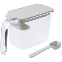 マーナ K736GY 調味料ポット GOOD LOCK CONTAINER グレー | ベスト電器Yahoo!店