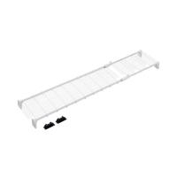 アイリスオーヤマ H-J-WM110R 超強力伸縮ワイドメッシュ棚 [110〜190cm] ホワイト | ベスト電器Yahoo!店