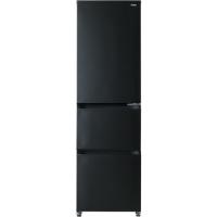 【無料長期保証】Haier JR-CV34B-K 3ドア冷蔵庫 SLIMORE （335L・右開き） チャコールブラック | ベスト電器Yahoo!店