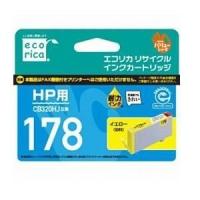 エコリカ ECI-HP178Y-V HP CB320HJ対応 リサイクルインクカートリッジ イエロー | ベスト電器Yahoo!店