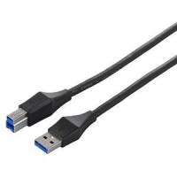 ユニバーサルコネクター USB3.0 A to B ケーブル 3m ブラック | ベスト電器Yahoo!店