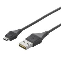 バッファロー BSUAMBDU202BKA どっちもUSBコネクター採用 USB2.0ケーブル（A to microB) 0.2m ブラック | ベスト電器Yahoo!店