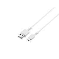 バッファロー BSMPCMB110TWH USB2.0ケーブル(Type-A to microB) ホワイト 1.0m | ベスト電器Yahoo!店