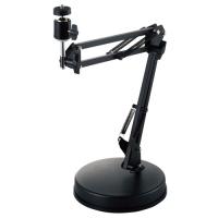 エレコム UCAM-DSZARMBK WEBカメラ用フレキシブルアーム型スタンド GoPro用アダプタ付属 ブラック | ベスト電器Yahoo!店
