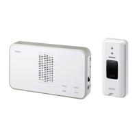 朝日電器 ELPA EWS-S5030 ワイヤレスチャイム 押しボタンセット ホワイト | ベスト電器Yahoo!店