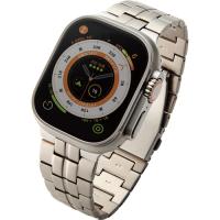 エレコム AW-49BDTITSV Apple Watch 49／45／44／42mm／バンド／チタン／シルバー AW49BDTITSV | ベスト電器Yahoo!店