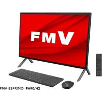 【推奨品】富士通 FMV ESPRIMO FH FMVF90H2B [ 27in | FHD | Core i7-1260P | 16GB | 512GB | Win11 Home | Office | ブラック ] | ベスト電器Yahoo!店