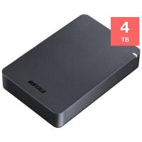 BUFFALO HD-PGF4.0U3-GBKA ポータブル外付けHDD 4TB ブラック HDPGF4.0U3GBKA | ベスト電器Yahoo!店