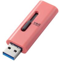 エレコム MF-SLU3064GRD USBメモリー USB3.2(Gen1)対応 スライド式 64GB レッド | ベスト電器Yahoo!店