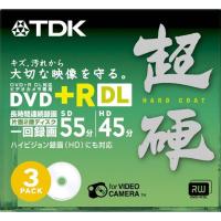TDK 8cmDVD+R 片面2層タイプ 超硬 ジュエルケース入り 3枚パック D+R55HC3A | Best Filled Shop