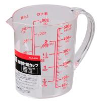パール金属 ENJOY KITCHEN 大きい目盛耐熱計量カップ500ml C−4742 クリア 500ml | ベストテック ヤフー店