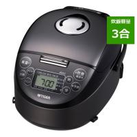 タイガー JPF-G055 3.5合炊きIH炊飯ジャー 炊きたて 3.5合 スチールブラック JPFG055 | ベストテック ヤフー店