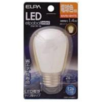 ELPA LDS1L-G-G901 LED電球 「サイン球形」(電球色・口金E26) | ベストテック ヤフー店